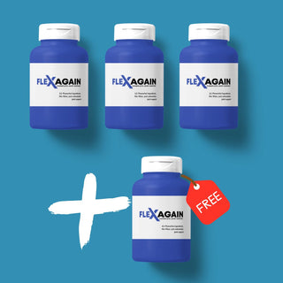 Flexagain 3 Month Supply + 1 Free Bottle